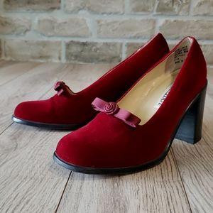 Velvet 90s Heels